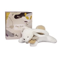 DC3738-1 Coffret Pantin Lapin beige - Happy Wild - 25 cm