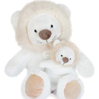 DC3792-Peluche lion avec Bébé - 25 cm - Unicef