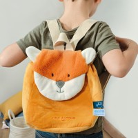 DC3831-Sac à dos enfant renard orange - 20 x 20 x 10 cm - Unicef