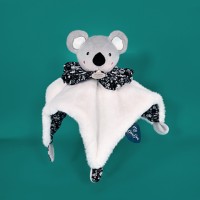 DC3934-Doudou Koala gris - Cocon - Balle d'éveil - 3 EN 1