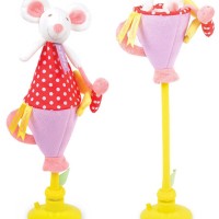 Doudou marotte marionnette cache-cache-souris