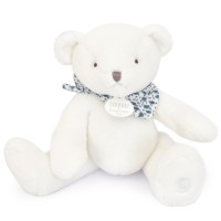 ours en peluche assis blanc 25 cm I Doudou et Compagnie- DC4160.jpg