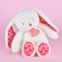 LAPIN JE T'AIME sans sac cadeau - 25 cm