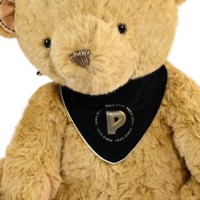 Ours en peluche marron Paris 2024 - avec bandana noir-JO2452-2.jpg