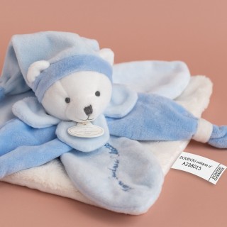 DOUDOU OURS BLEU