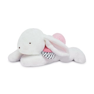 Peluche geante lapin beige