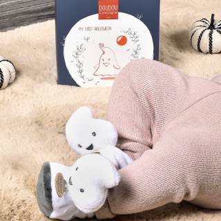 Chaussons bébé fantômes - 0-6 mois