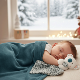 Coffret cadeau plaid et Doudou Yoca le koala - 70 x 100 cm