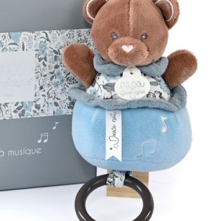 Peluche musicale Ours -BOH'AIME -