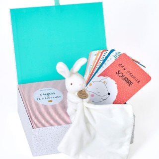 Coffret cadeau - Boîte enchantée de bébé Doudou et Compagnie X Albin Michel