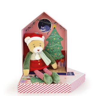 Doudou Farceur & sa maisonnette - Cannelle Lutin Farceur 27 cm