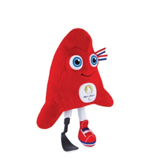 Peluche Mascotte Officielle Jeux Paralympiques Paris 2024 - 30 cm