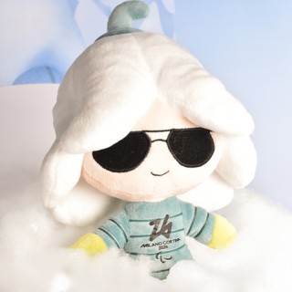 Peluche Mascotte FASHION FLO - Jeux Paralympiques Milano-Cortina 2026 - 20 cm