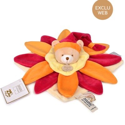 Doudou Fleur Collector - 25 cm - Réédition limitée et numérotée
