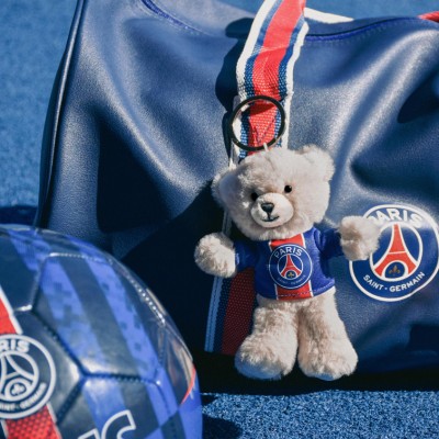 Porte-clés PSG - Ours 15 cm