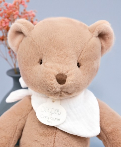 L'Ours Doudou® - Ours en peluche marron clair - 25 cm- DC4162-5.jpg