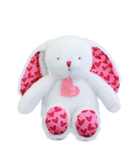 LAPIN JE T'AIME sans sac cadeau - 25 cm