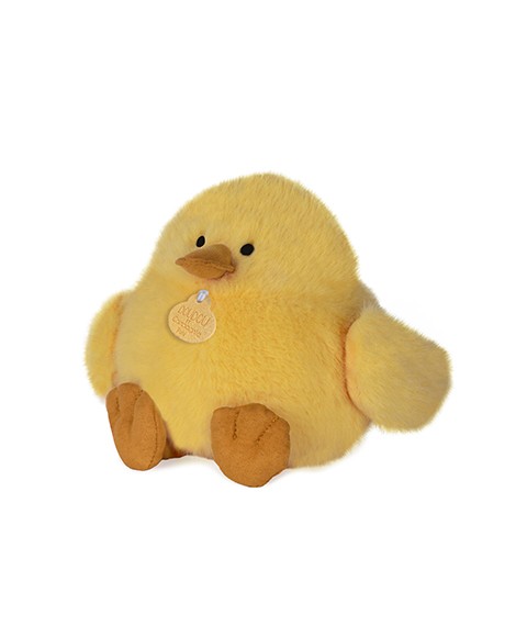 Peluche poussin jaune