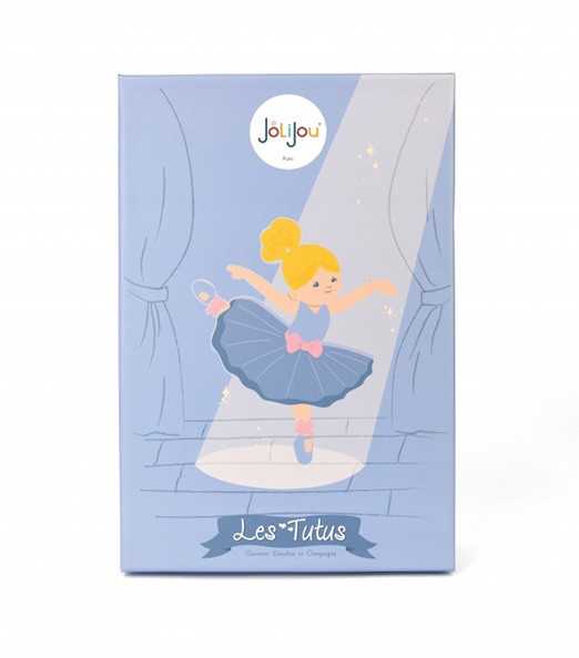 JJ6061 boite Ma poupée ballerine  - Bleu