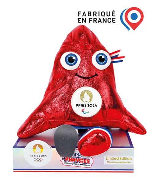 mascotte JO- Edition limitée - 27 cm- JO2429-4.jpg