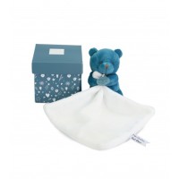 Boite DOUDOU mon petit ourson - Bleu DC4357