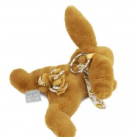DC4370 Lapin DOUDOU® - Porte-clés - Jaune moutarde