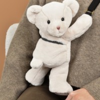 Sac bandouliere - Ours en peluche beige - DC4378