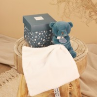 DOUDOU Mon petit ourson - Bleu DC4357