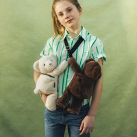 Sac bandouliere - Ours en peluche marron - DC4380