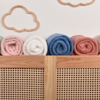 Plaid Douceur Blanc bébé Doudou et Compagnie