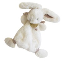 doudou  plat lapin bonbon beige