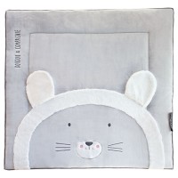 DC3234-Tapis de chambre Lion - 100 x 100 cm