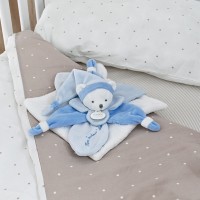 DC2921.jpg Doudou plat Ours Collector bleu - 24 cm