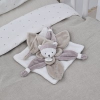 DC2922- Doudou plat Ours Collector taupe - 24 cm