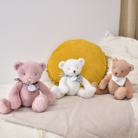 Ours en peluche rose assis 25 cm- dc3961-2.jpg
