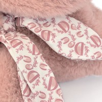 Lapin DOUDOU - Peluche lapin - 25 cm - Rose poudré - DC4140-3.jpg