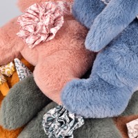 Lapin DOUDOU - Peluche lapin - 25 cm Pompom DC4140-DC4141-DC4142-DC4143-DC4144-DC4145-4.jpg