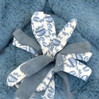 Lapin DOUDOU® - Peluche lapin Bleu - 25 cm - DC4141-3.jpg