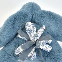 Lapin DOUDOU® - Peluche lapin Bleu - 25 cm- DC4141-4.jpg