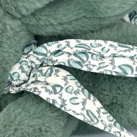 Lapin DOUDOU® vert - Peluche lapin - 25 cm - DC4143-3.jpg