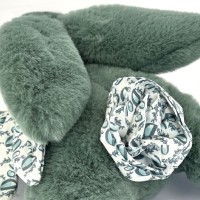 Lapin DOUDOU® vert - Peluche lapin - 25 cm - DC4143-4.jpg