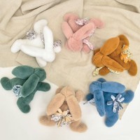 Lapin DOUDOU® vert - Peluche lapin - 25 cm - DC4145.jpg