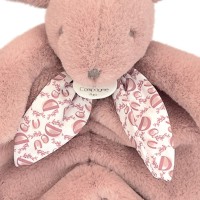 Doudou plat lapin Rose poudré - 29 cm - DC4146.jpg