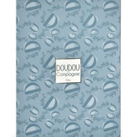 Doudou plat lapin Bleu - 29 cm - DC4147-4.jpg