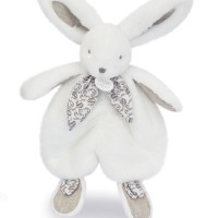 Doudou plat lapin Blanc - 29 cm -DC4148.jpg