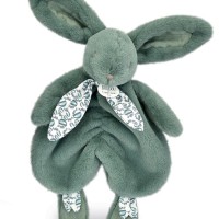 Doudou plat lapin  Vert - 29 cm - DC4149.jpg