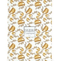 Doudou plat lapin Jaune moutarde - 29 cm - DC4151-4.jpg