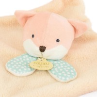 Doudou renard plat orange - 19 cm- dc4156-renard.jpg