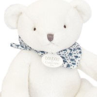 ours en peluche assis blanc 25 cm I Doudou et Compagnie - DC4160-1.jpg