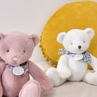 ours en peluche assis blanc 25 cm I Doudou et Compagnie - DC4160-2.jpg